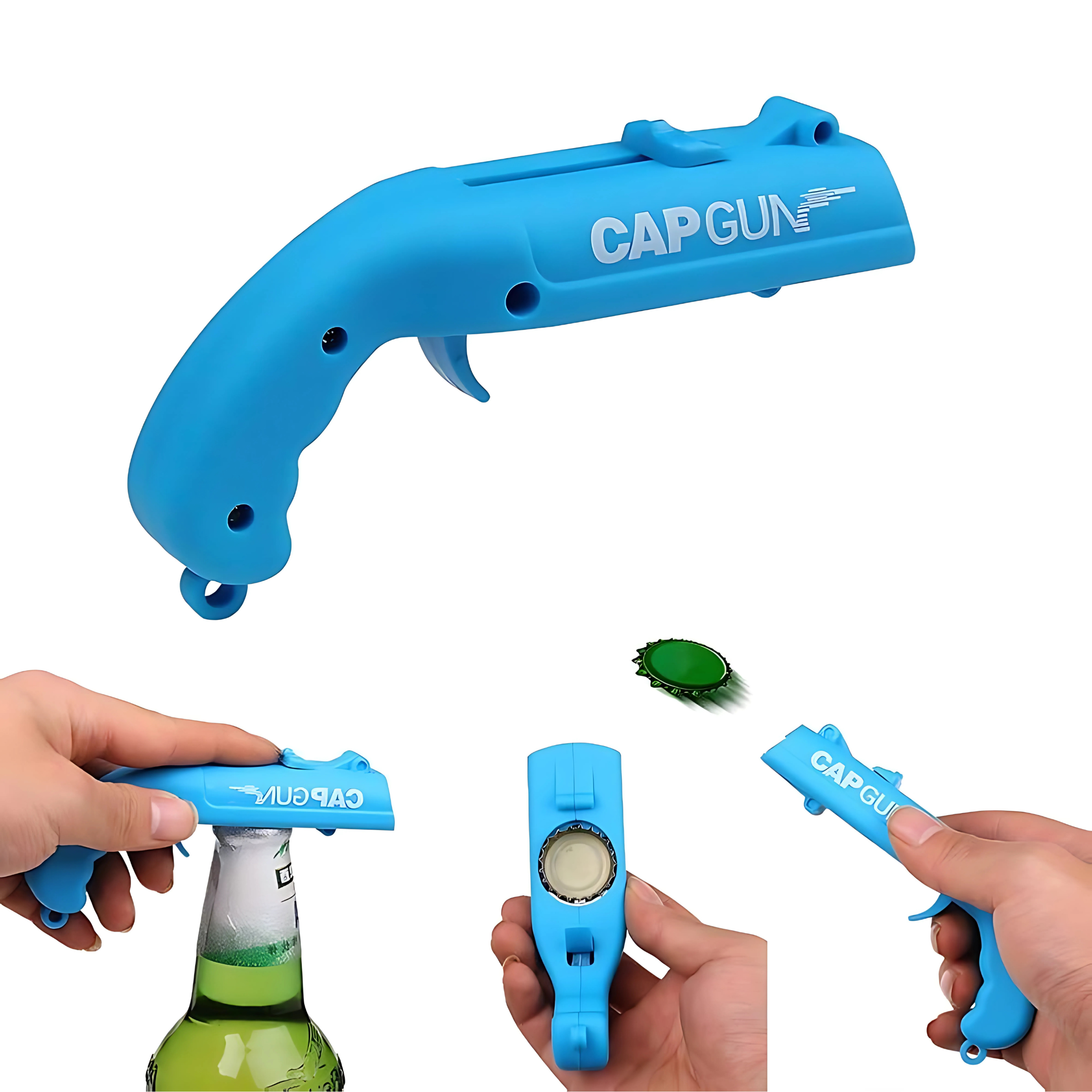 TheFlexFinds™ Cap Opener Gun